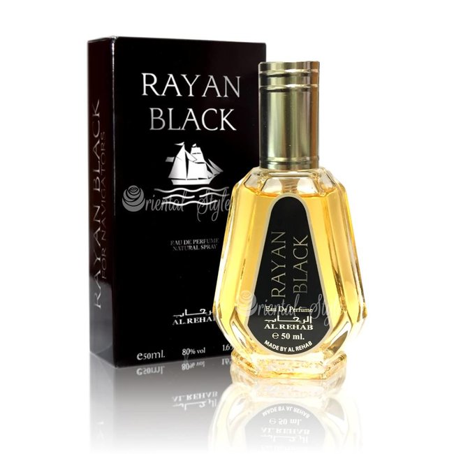 Rayan Black Eau de Parfum 50ml Vaporisateur/Spray