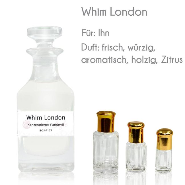 Whim London Parfümöl - Attar Parfüm ohne Alkohol