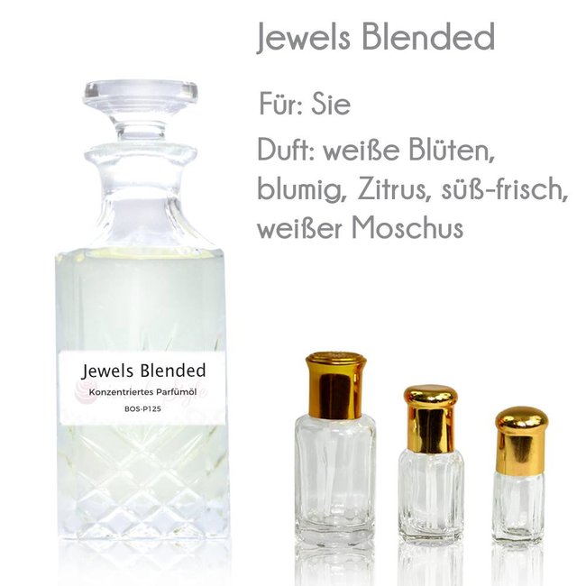 Concentrated perfume oil Jewels Blended Perfume Free From Alcohol