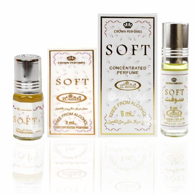 Concentrated Perfume Oil Soft by Al Rehab 3ml