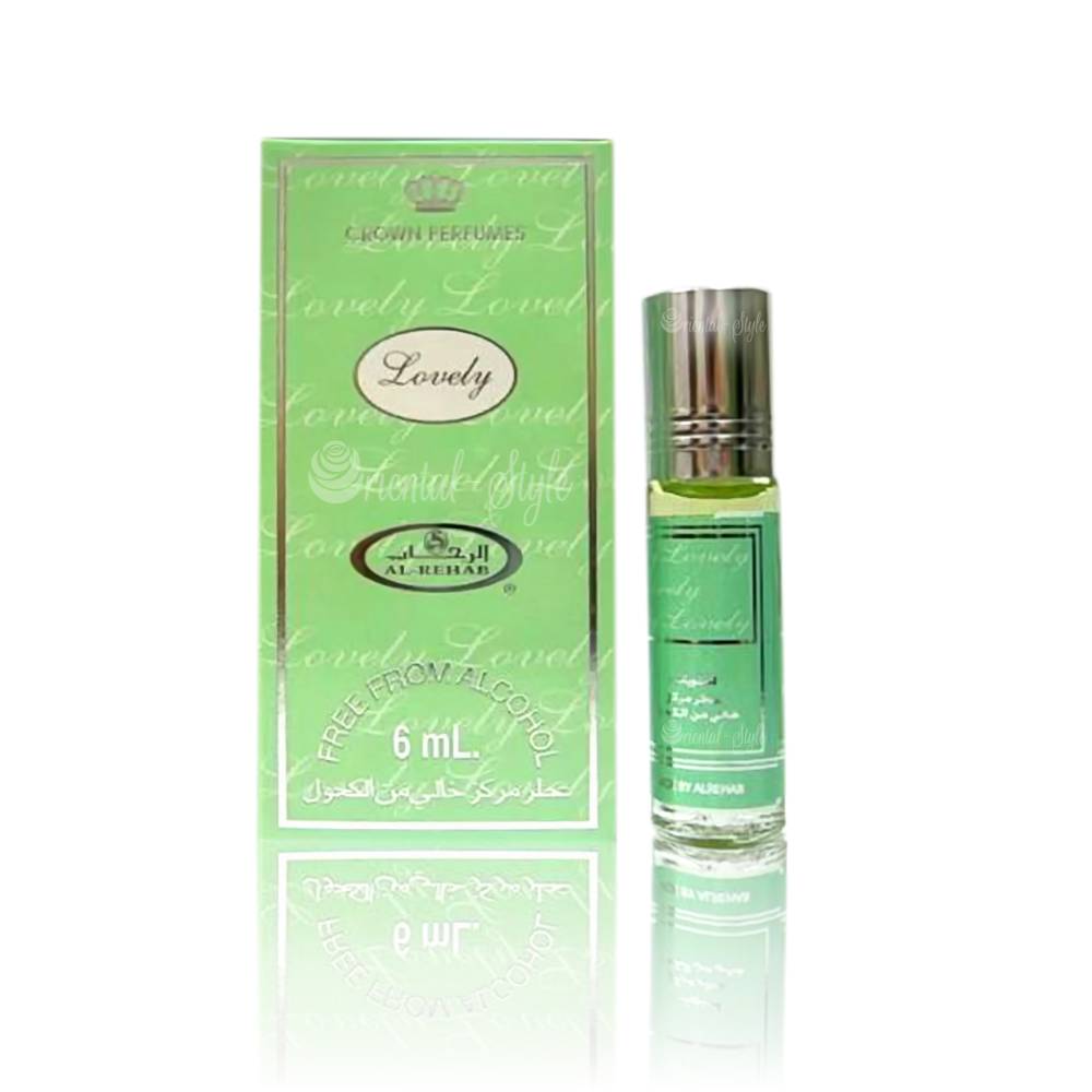 Что такое рехаб. Масляные духи al Rehab Lovely. Арабские духи Lovely (al-Rehab) 6 мл. Crown Perfumes al-Rehab арабские масляные духи Lovely 6 мл. Арабские духи масляные al-Rehab Lovely.