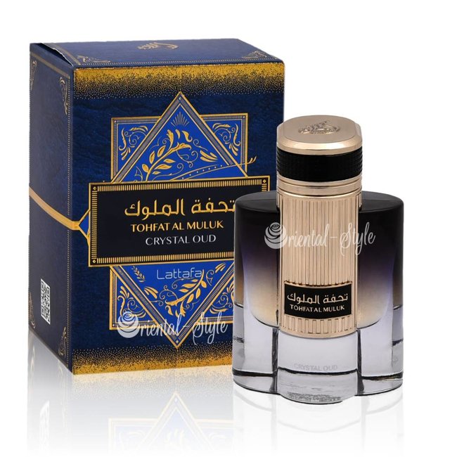 Tohfat Al Muluk Crystal Oud Eau de Parfum 80ml by Lattafa Perfume Spray