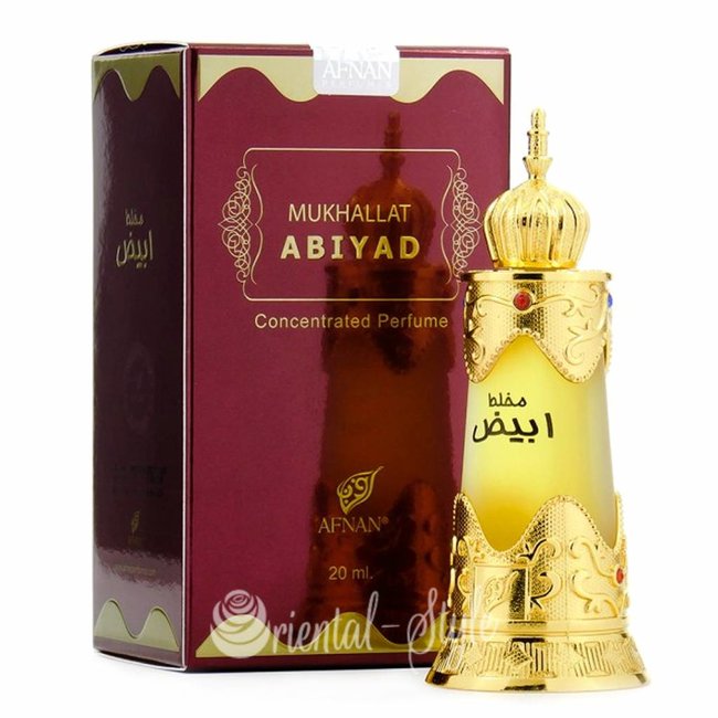 Concentrated Perfume Oil Mukhallat Abiyad - Perfume free from alcohol