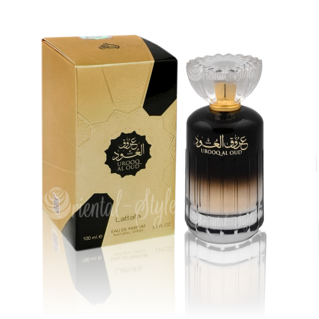 Urooq Al Oud Eau de Parfum 100ml by Lattafa Perfume Spray