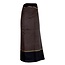 Traditional Dhoti-leg dress - brown plaid