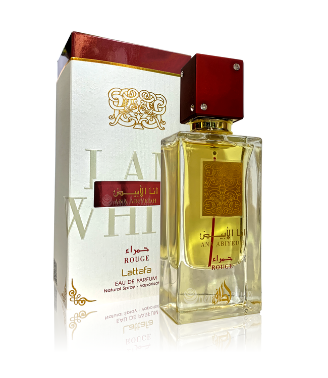 Ana Abiyedh Rouge Lattafa Eau de Parfum Spray Perfume - Oriental ...