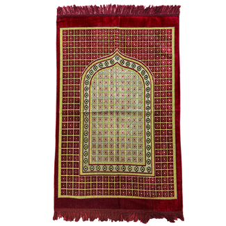 Prayer Mat Seccade in Red