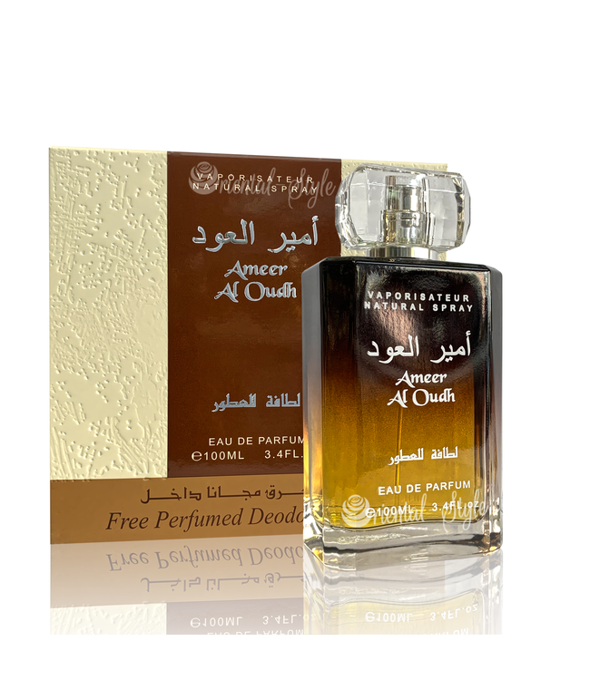 Ameer Al Oudh Lattafa Eau de Parfum Spray 100ml + Deo Spray Oriental