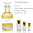 Concentrated perfume oil Orange Breeze Perfume Free From alcohol