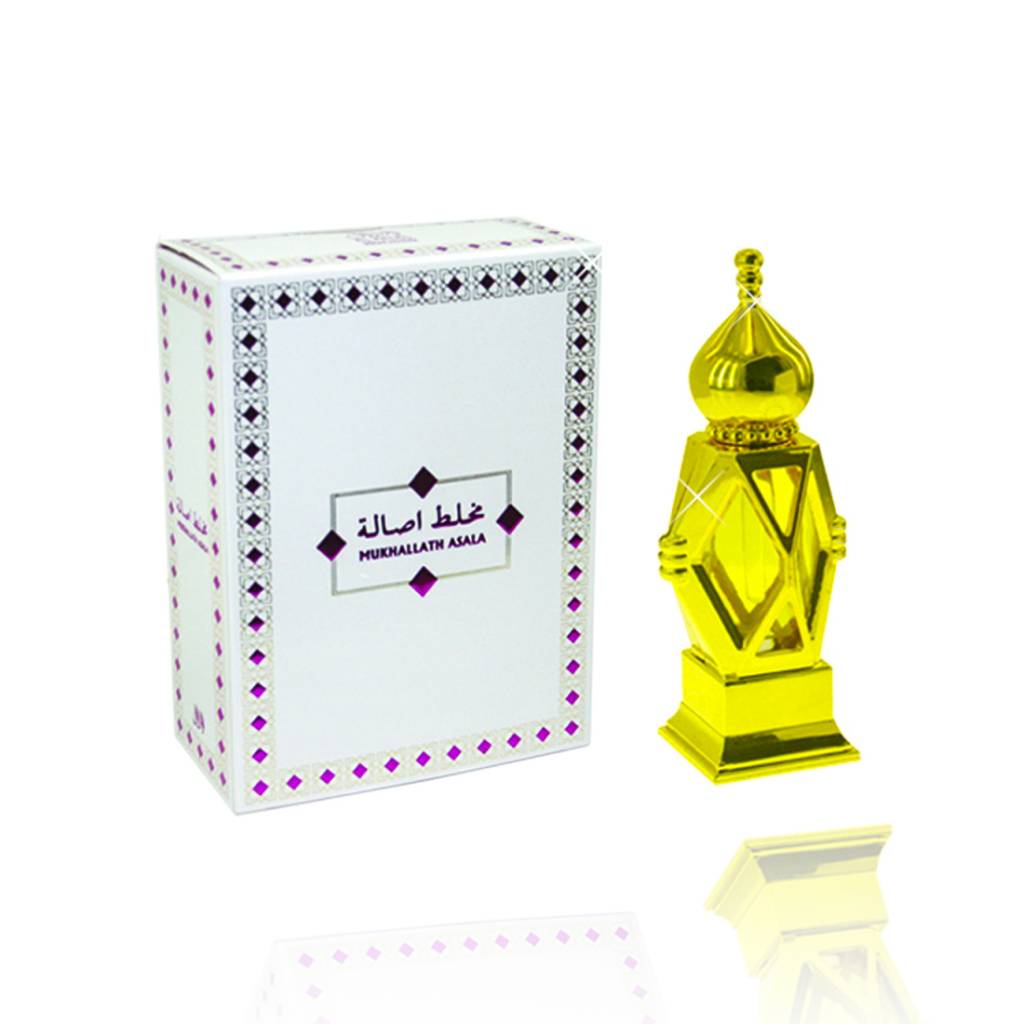 Mukhallath Asala Al Halal Perfume oil Free from alcohol 15ml Oriental