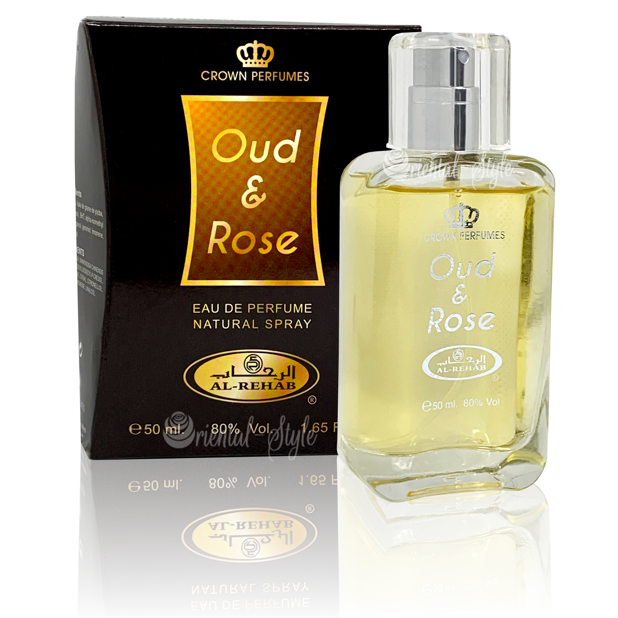 Oud \u0026 Rose Al Rehab Eau de Parfum Spray 