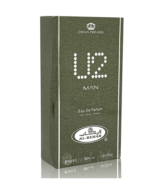 U2 Man Al Rehab Eau De Parfum Spray Perfume Oriental Style Perfume u2-man-al-rehab-eau-de-parfum-spray-perfume-oriental-style-perfume