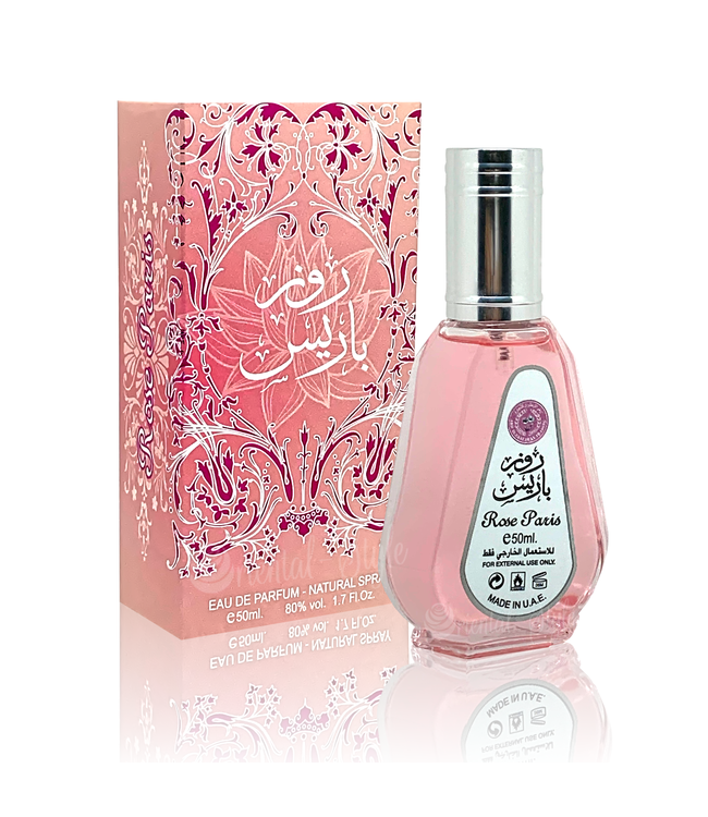 Ard Al Zaafaran Perfumes  Rose Paris Eau de Parfum 50ml Vaporisateur/Spray