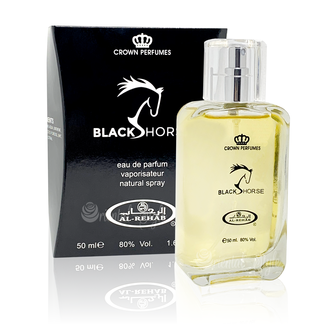 Al Rehab  Black Horse Eau de Parfum 50ml Al Rehab Perfume Spray