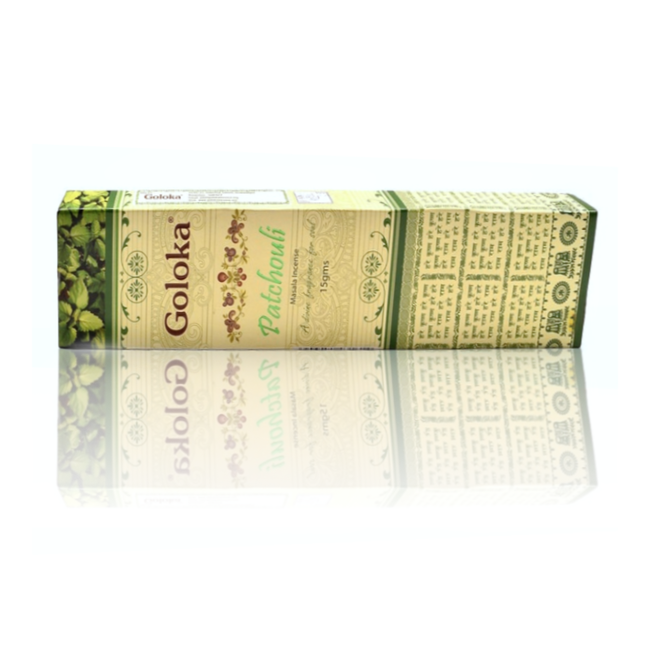 Räucherstäbchen Goloka Patchouli mit Patchouliduft (15g)