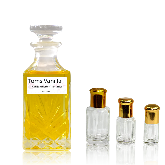 Perfume oil Toms Vanilla - Perfume free from alcohol