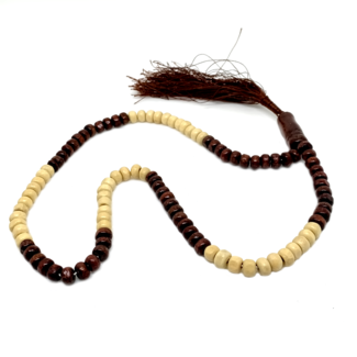 Tasbih Gebetskette - Holz Rund