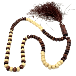 Tasbih prayer beads - Wooden Round