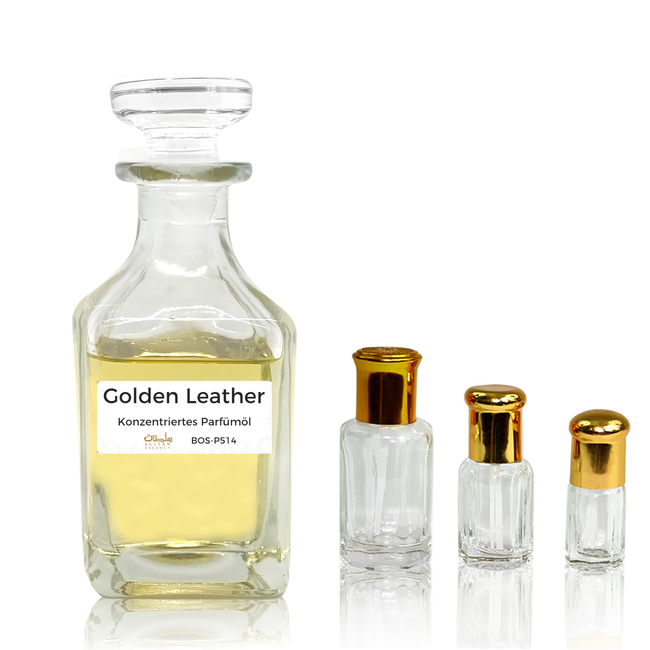 Perfume oil Golden Leather - Perfume free from alcohol