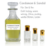 Perfume oil Cardamom & Sandal - Perfume free from alcohol