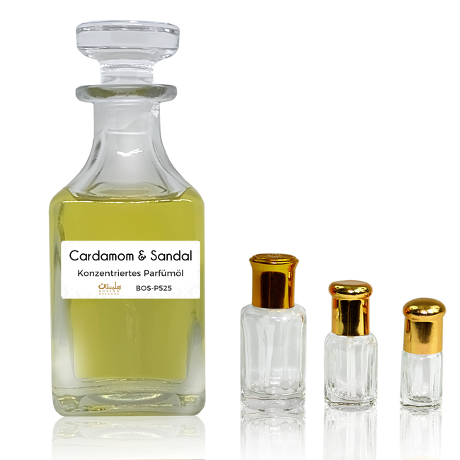 Perfume oil Cardamom & Sandal - Perfume free from alcohol