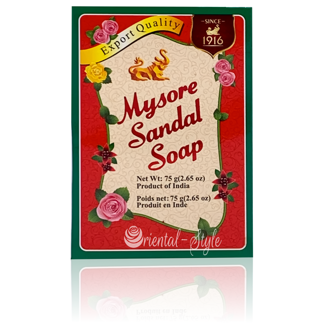 Mysore Sandalwood Soap - Purely herbal (75g)