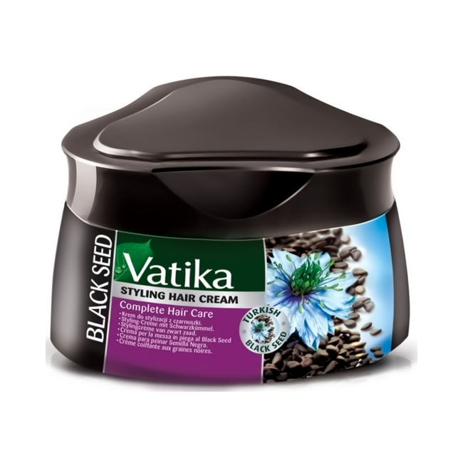 Dabur Vatika Naturals Haarcreme Schwarzkümmel Black Seed  - Styling Hair Cream (140ml)