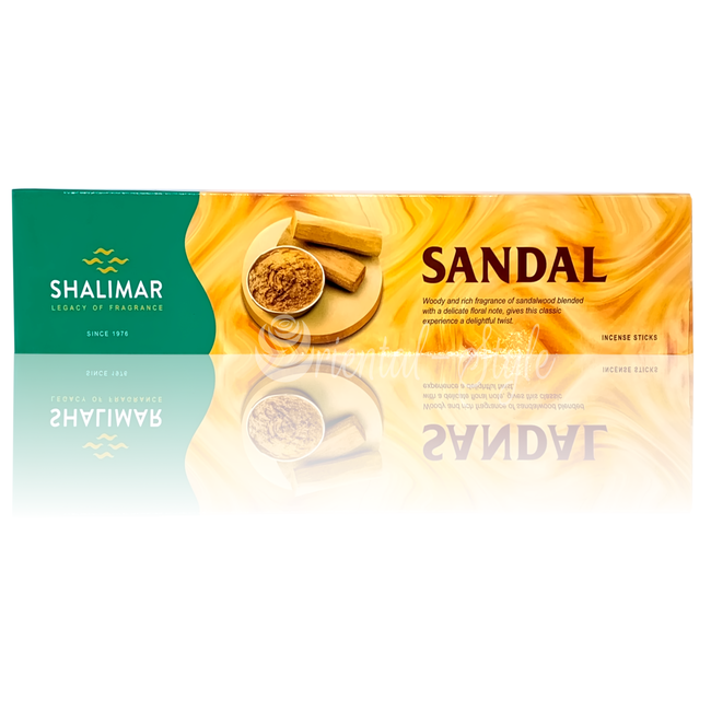 Premium Räucherstäbchen Sandal mit Sandelholz (40g)