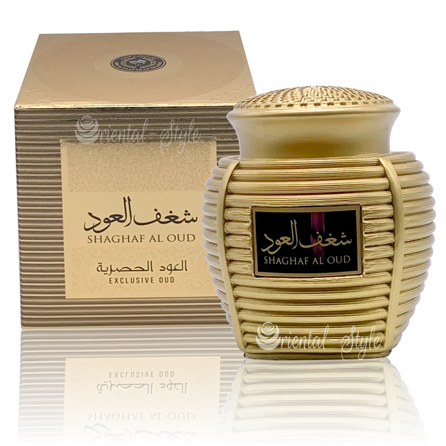 Shaghaf Al Oud Bukhoor Exclusive Oud Räucherwerk 40g