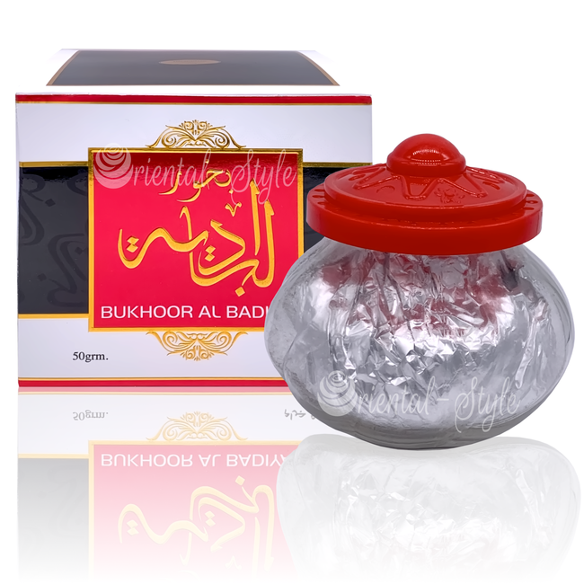 Bakhoor Bukhoor Al Badiya  Räucherwerk 50g