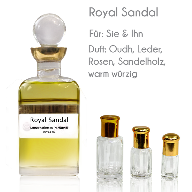 Royal Sandal Parfümöl - Parfüm ohne Alkohol