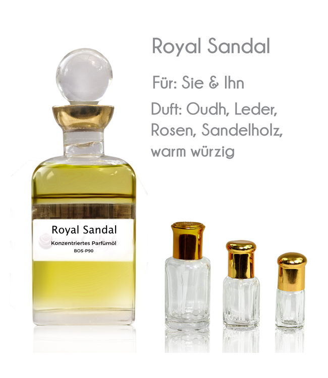 Sultan Essancy Perfume Oil Royal Sandal