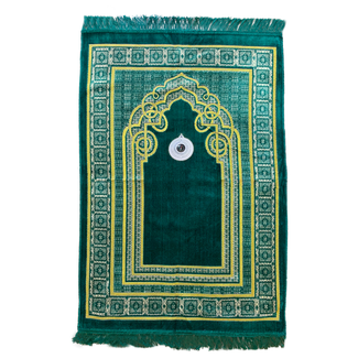 Prayer Mat with Compass - Green