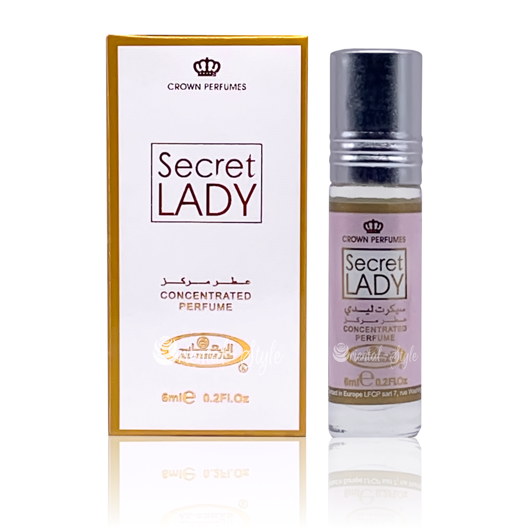 Secret Lady Al Rehab Perfume oil Women Sweet Floral Attar - Oriental-Style