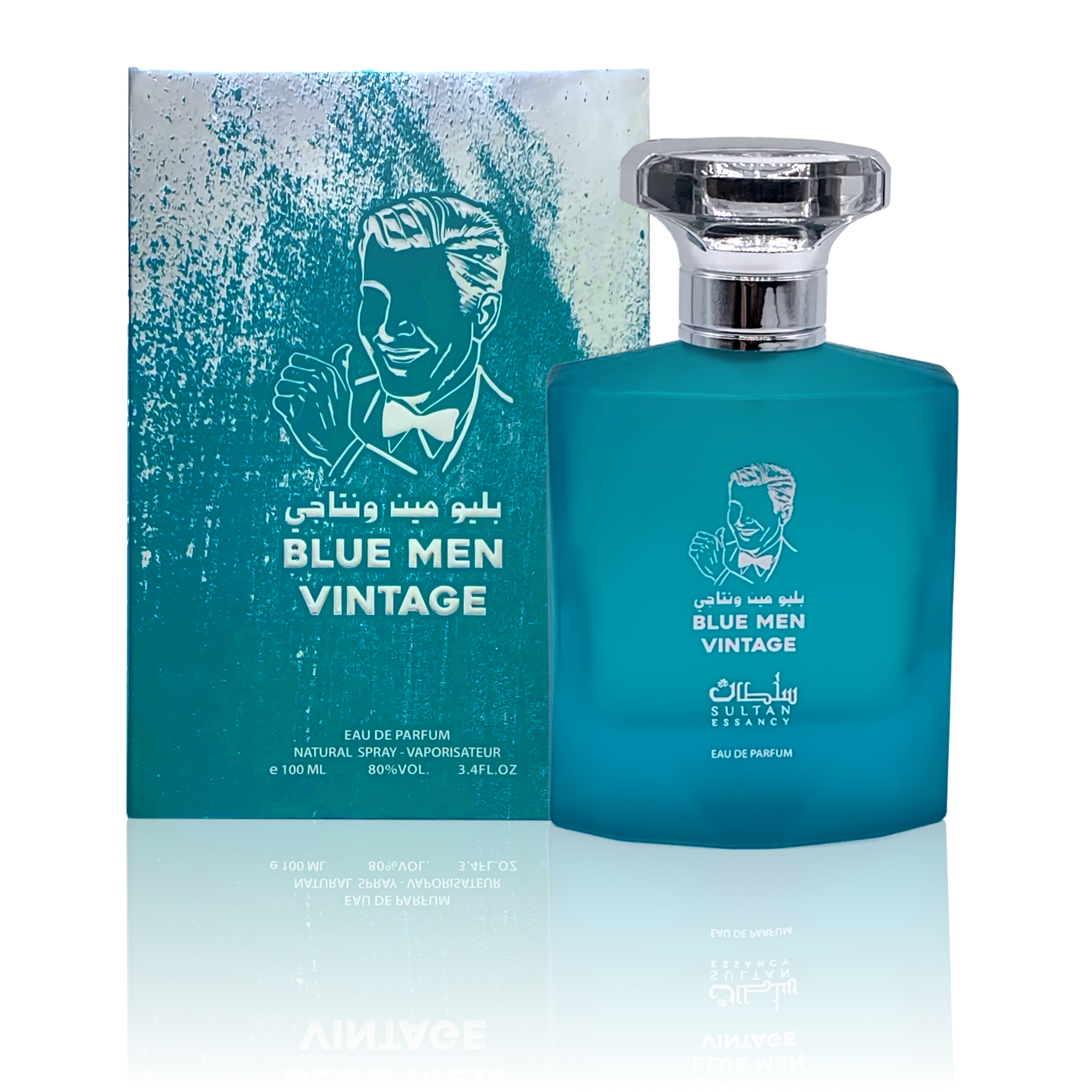 Blue Men Vintage Sultan Essancy Parfüm Eau de Parfum Männer