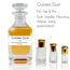 Perfume oil Golden Dust Perfume free from alcohol