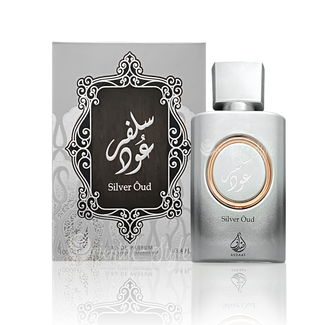 Lattafa Perfumes Parfüm Silver Oud Asdaaf Lattafa Eau de Parfum 100ml