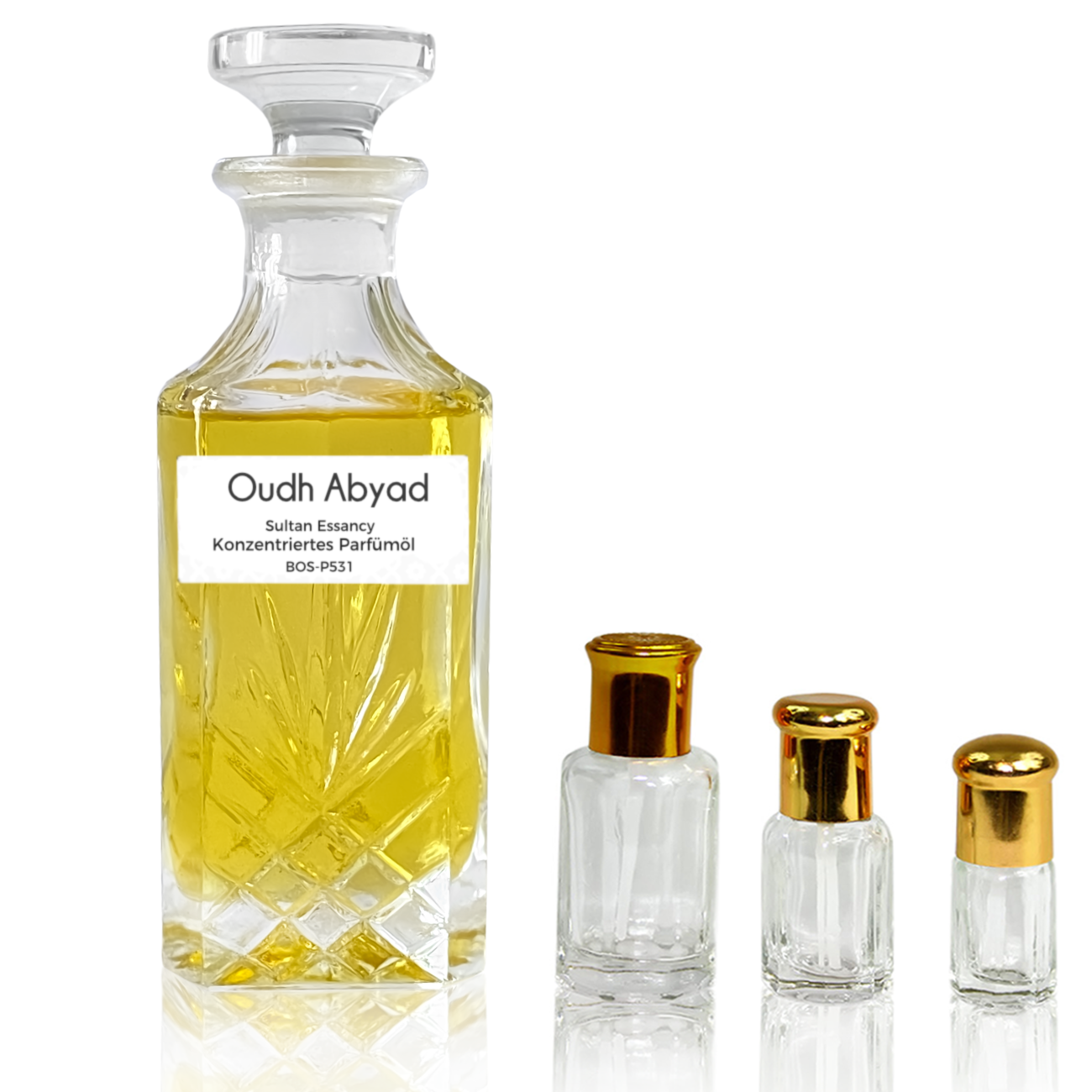 Parfümöl Oudh Abyad Sultan Essancy Parfüm ohne Alkohol Attar Unisex