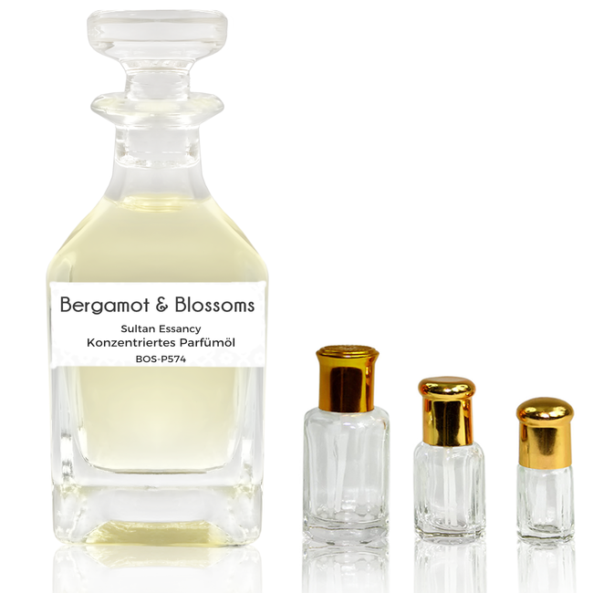 Concentrated perfume oil Bergamot & Blossoms - Perfume free from alcohol