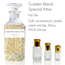 Concentrated perfume oil Golden Blend Special Attar - Perfume free from alcohol