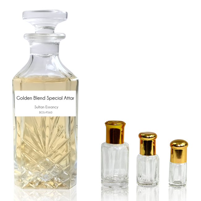 Concentrated perfume oil Golden Blend Special Attar - Perfume free from alcohol