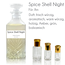 Concentrated perfume oil Spice Shell Night - Perfume free from alcohol