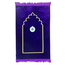 Prayer Mat with Compass - Purple