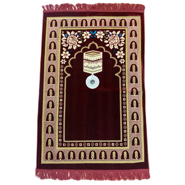 Prayer rug - Seccade With Compass In Red
