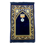Prayer Mat with Compass - Dark Blue