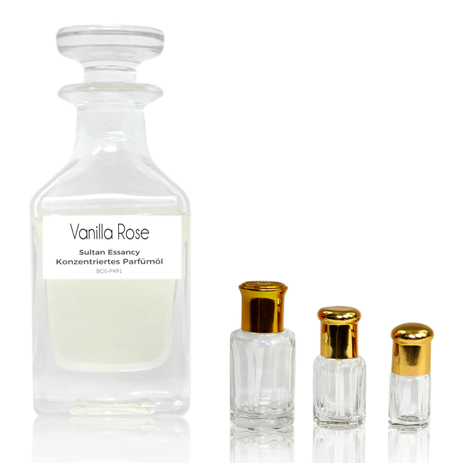 Parfümöl Vanilla Rose - Attar Parfüm ohne Alkohol