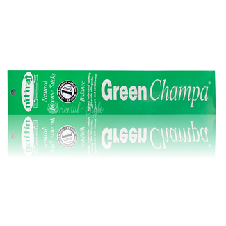 Nitiraj Premium Incense sticks Green Champa Balance (10g)