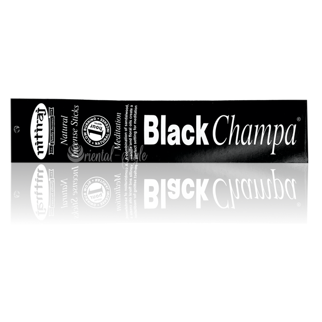Premium Räucherstäbchen Black Champa Meditation(10g)