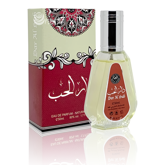 Dar Al Hub Perfume Eau de Parfum 50ml Vaporisateur/Spray