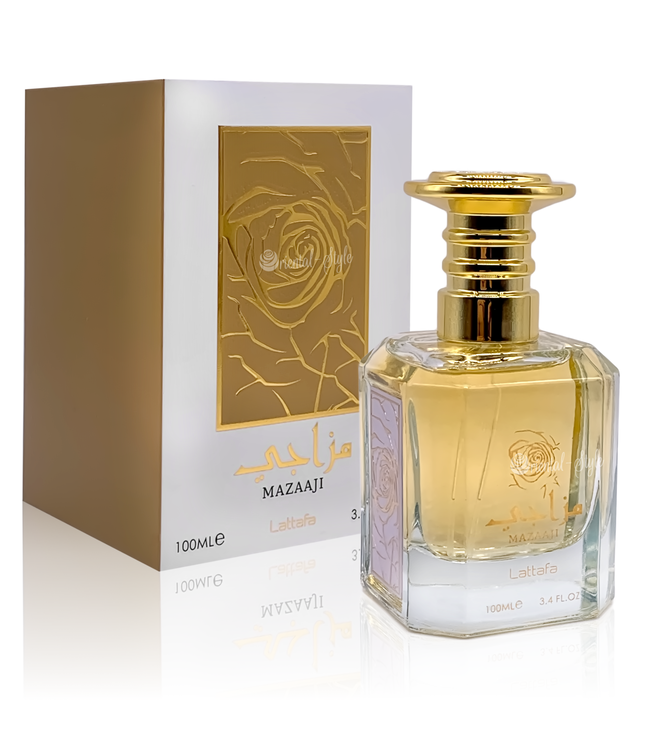 Mazaaji Lattafa Perfume Eau de Parfum Women Floral White Musk Powdery OrientalStyle Perfume
